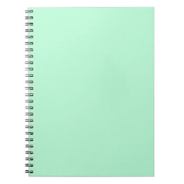Caderno Espiral Verde Menta