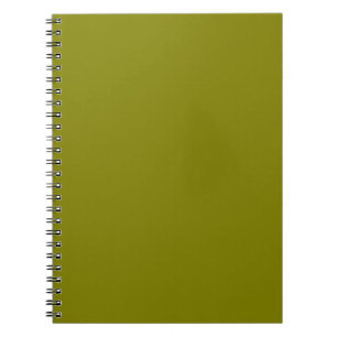 Caderno Espiral Verde-oliva clássico