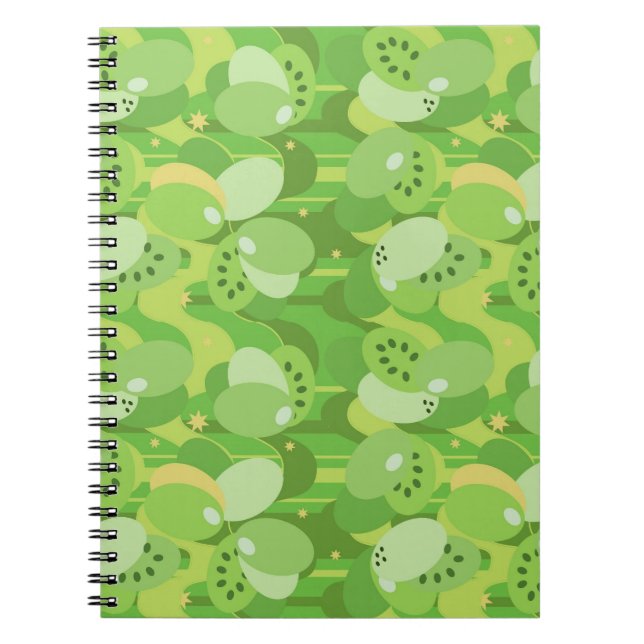 Caderno Espiral Verde Suculente (Frente)