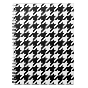 Caderno Espiral Verificação de Tonalidade Preta e Branca