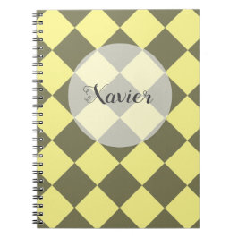 Caderno Espiral Verificadores Coloridos - Banana Nut