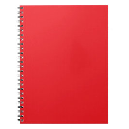Caderno Espiral Vermelho