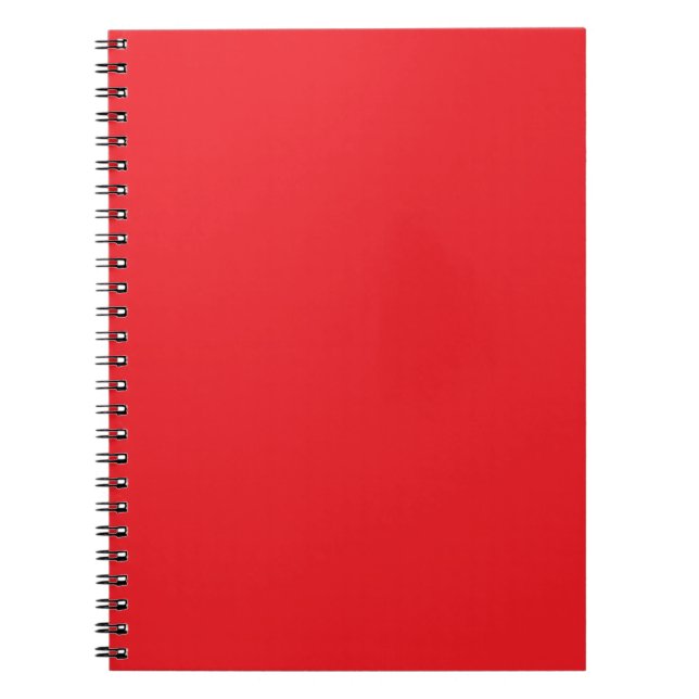 Caderno Espiral Vermelho (Frente)