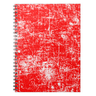 Caderno Espiral Vermelho Distante