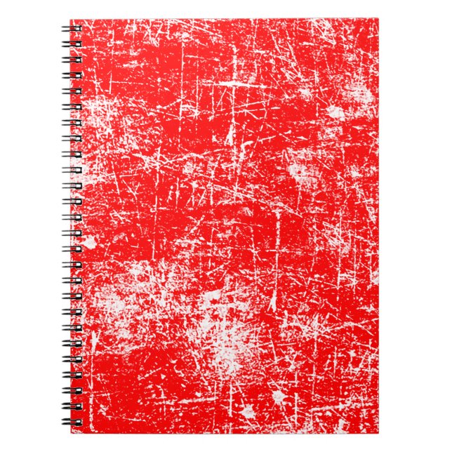 Caderno Espiral Vermelho Distante (Frente)