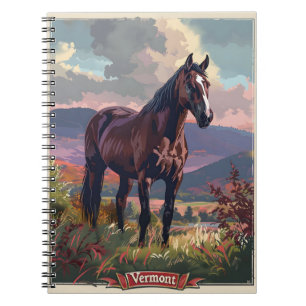 Caderno Espiral Vermont Horse