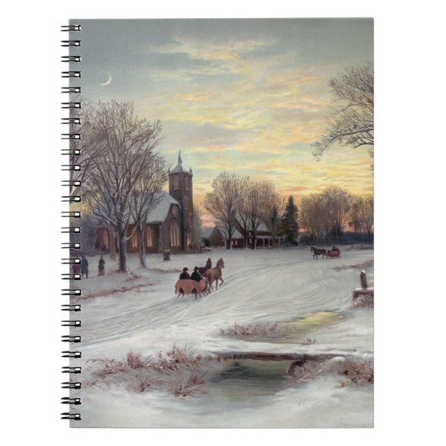 Caderno Espiral Véspera de Natal (Frente)