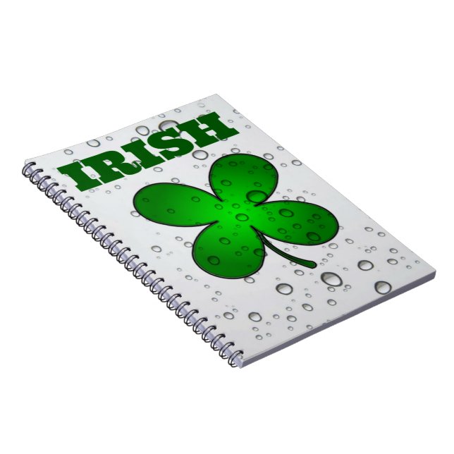 Caderno Espiral Vestuário Flutuante Irlandês (Lado Direito)