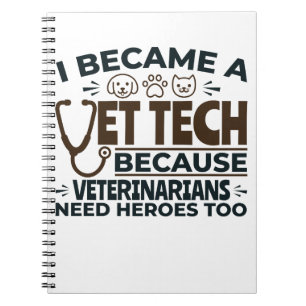 Caderno Espiral Vet Tech porque veterinários também precisam de 