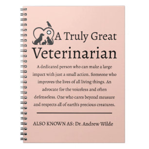 Caderno Espiral Veterinária Veterinária Excelente