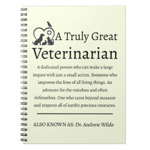 Caderno Espiral Veterinária Veterinária Excelente