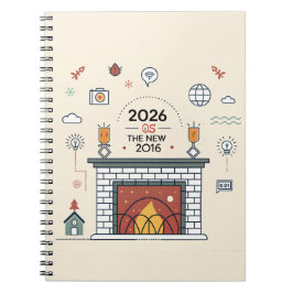 Caderno Espiral Vetor da Cultura Digital 2026 é o Novo 2016
