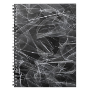 Caderno Espiral Véu como uma imagem de raio-x