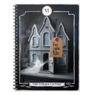 Caderno Espiral VI Lista Maldita - Comprador Cuidado, Tarot