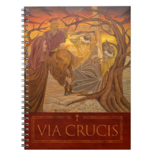 Caderno Espiral Via Crucis
