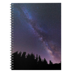 Caderno Espiral Via Láctea Rose Valley, Califórnia