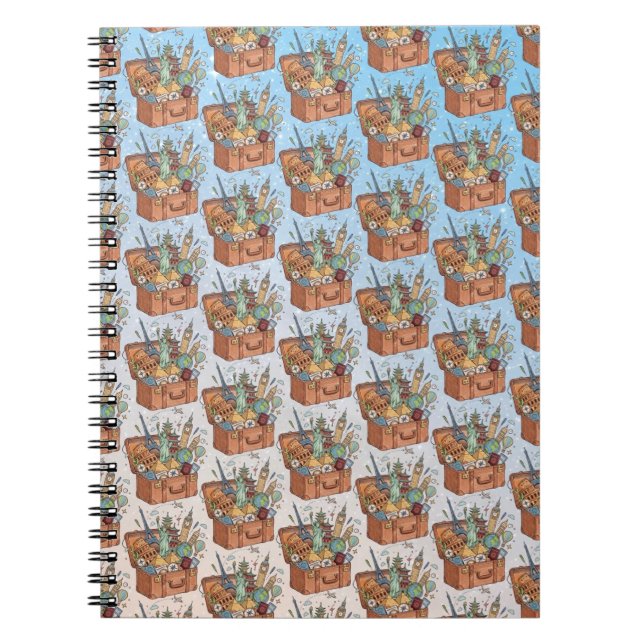 Caderno Espiral Viagem (Frente)