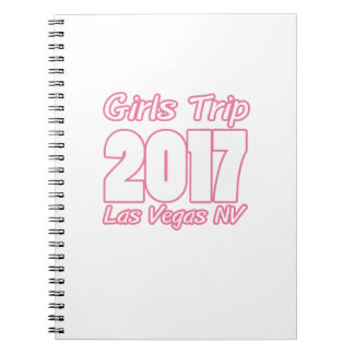 Caderno Espiral Viagem 2017 de harmonização de Las Vegas nanovolt