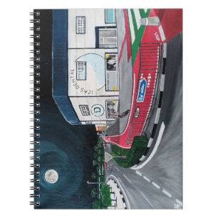 Caderno Espiral Viagem ao Dentista Pintura de Alfred Fox