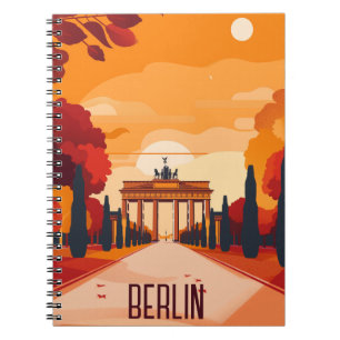 Caderno Espiral Viagem para Berlim