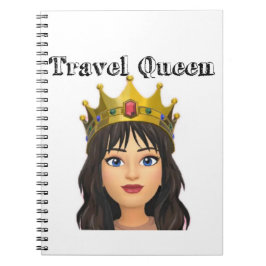 Caderno Espiral Viagem Queen