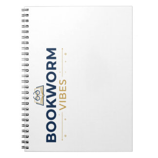 Caderno Espiral Vibes do Bookworm