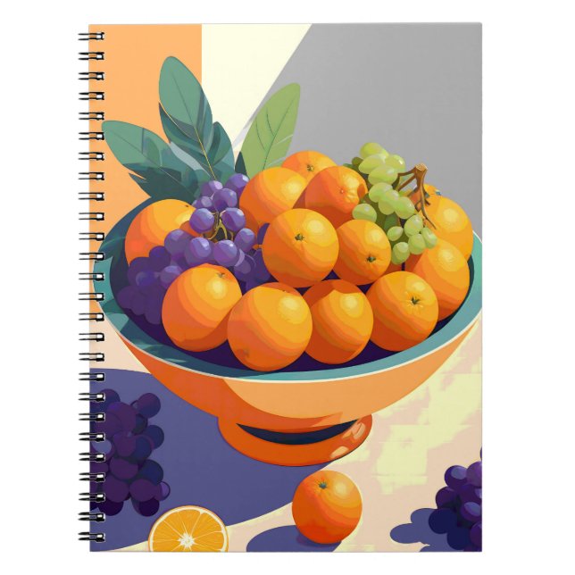 Caderno Espiral Vibin" com Vitamina C (Frente)