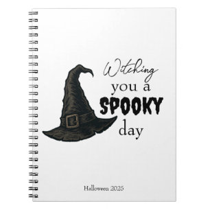 Caderno Espiral Víblias Testemunhas - Spooky & Na moda