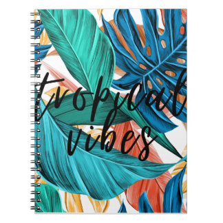 Caderno Espiral Víblias Tropicais