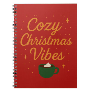 Caderno Espiral Vibrações Aconchegantes de Natal