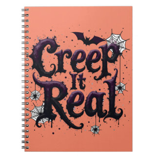 Caderno Espiral Vibrações de Halloween - Edgy