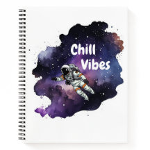Caderno Espiral Vibrações Relaxantes