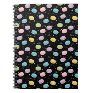 Caderno Espiral Vibrant Macarons Delight