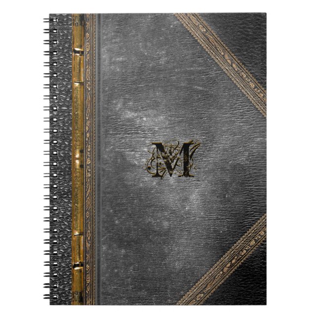Caderno Espiral Victorian da sombra de Sanscartier (Frente)