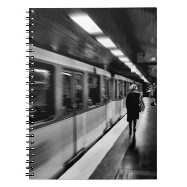 Caderno Espiral Vida parisiense moderna e urbana (Frente)