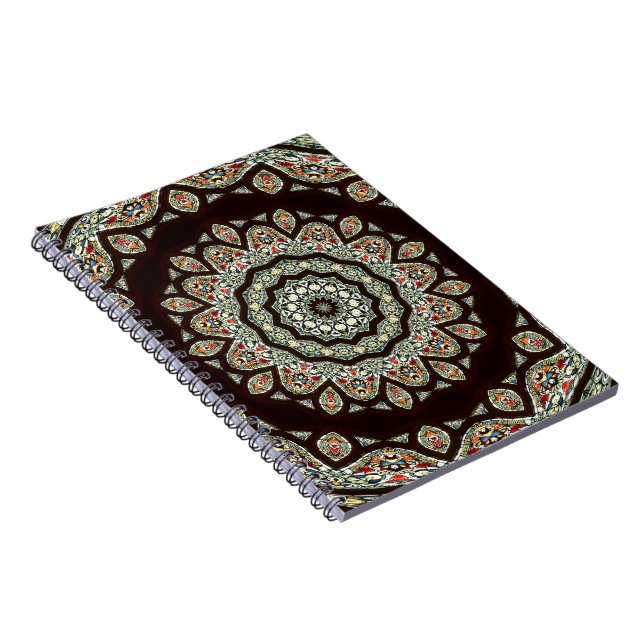 Caderno Espiral Vidro Estreito Caleidoscópio 13 (Lado Direito)