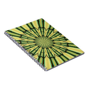 Caderno Espiral Vidro Estreito Caleidoscópio 20