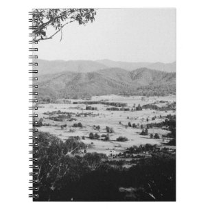 Caderno Espiral View over Araluen Valley
