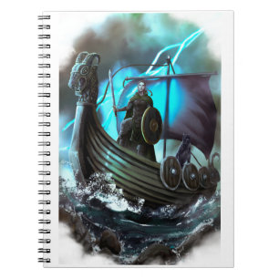 Caderno Espiral Viking Sirka