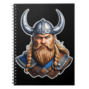 Caderno Espiral Vikings Nordic Man