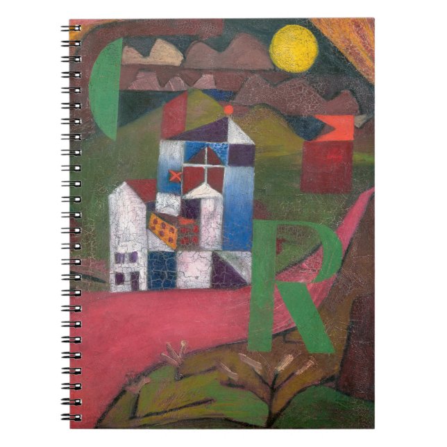 Caderno Espiral Villa R | Paul Klee | (Frente)