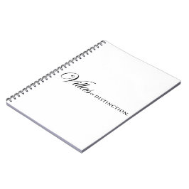 Caderno Espiral Villas de Distinção