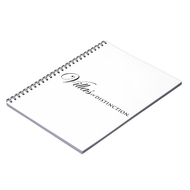 Caderno Espiral Villas de Distinção (Left Side)