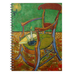 Caderno Espiral Vincent van Gogh - A cadeira de rodas de Paul Gaug