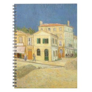 Caderno Espiral Vincent van Gogh - A Casa Amarela (A Rua)