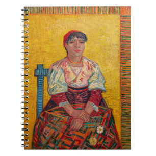 Caderno Espiral Vincent Van Gogh - A Mulher Italiana