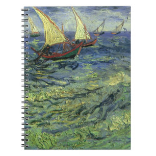 Caderno Espiral Vincent van Gogh - A paisagem nas Saintes Maries