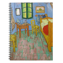 Caderno Espiral Vincent Van Gogh Bedroom. Impressionismo