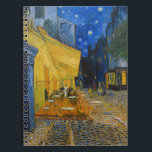 Caderno Espiral Vincent van Gogh - Cafe Terrace à Noite<br><div class="desc">Cafe Terrace no Place du Forum na Noite - Vincent van Gogh,  1888</div>