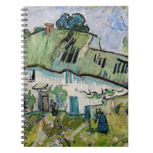 Caderno Espiral Vincent van Gogh - Casa de Campo com Duas Figuras